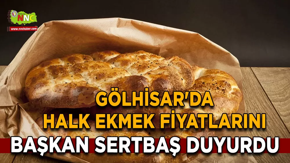 Gölhisar'da halk ekmek fiyatlarını Başkan Sertbaş duyurdu