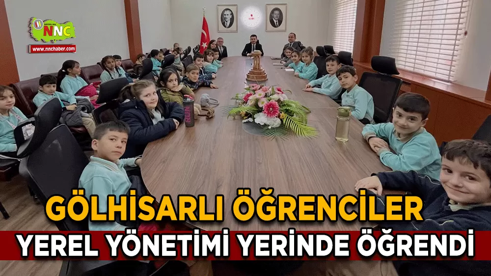 Gölhisarlı Öğrenciler yerel yönetimi yerinde öğrendi