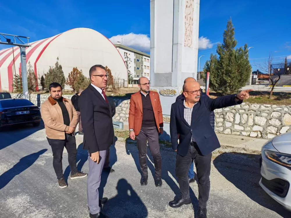 Karamanlı ve Kemer yollarında 2026 mesaisi Yatırımlar yerinde incelendi