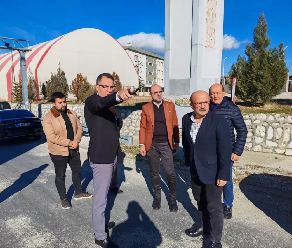 Karamanlı ve Kemer yollarında 2026 mesaisi Yatırımlar yerinde incelendi