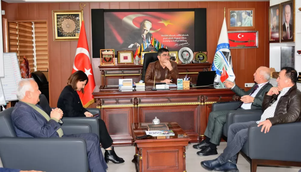 Kızılkaya’da STK buluşması Korkutelililer Derneği’nden Başkan Güngör’e ziyaret