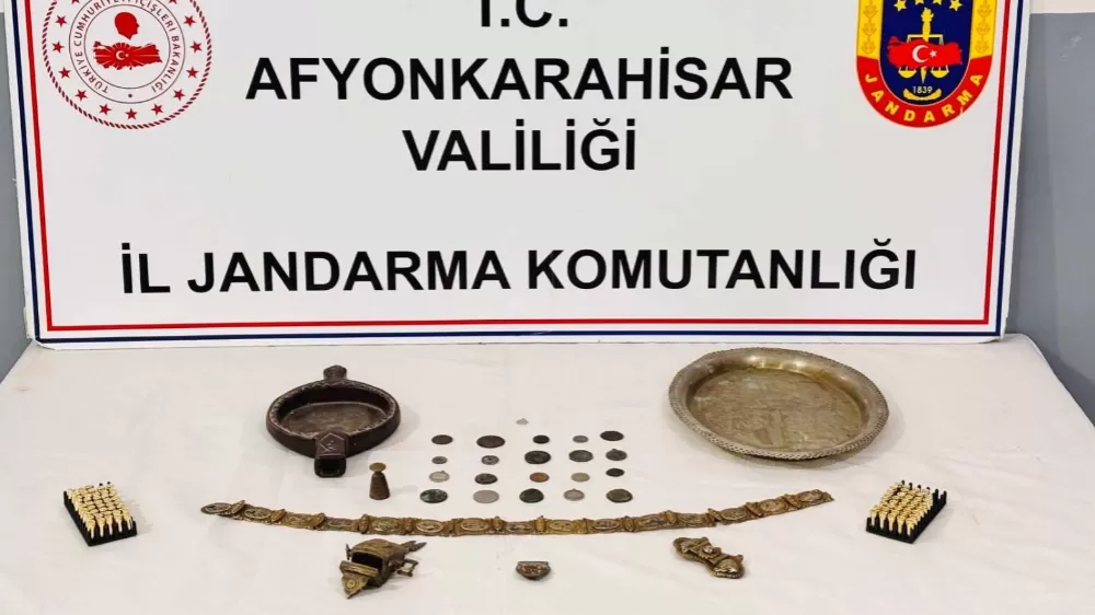 Jandarmadan tarihi eser operasyonu