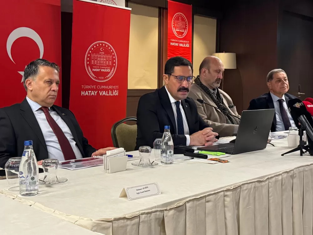 KGK, depremin yıldönümünde Hatay’da Vali Masatlı çalışmaları aktardı