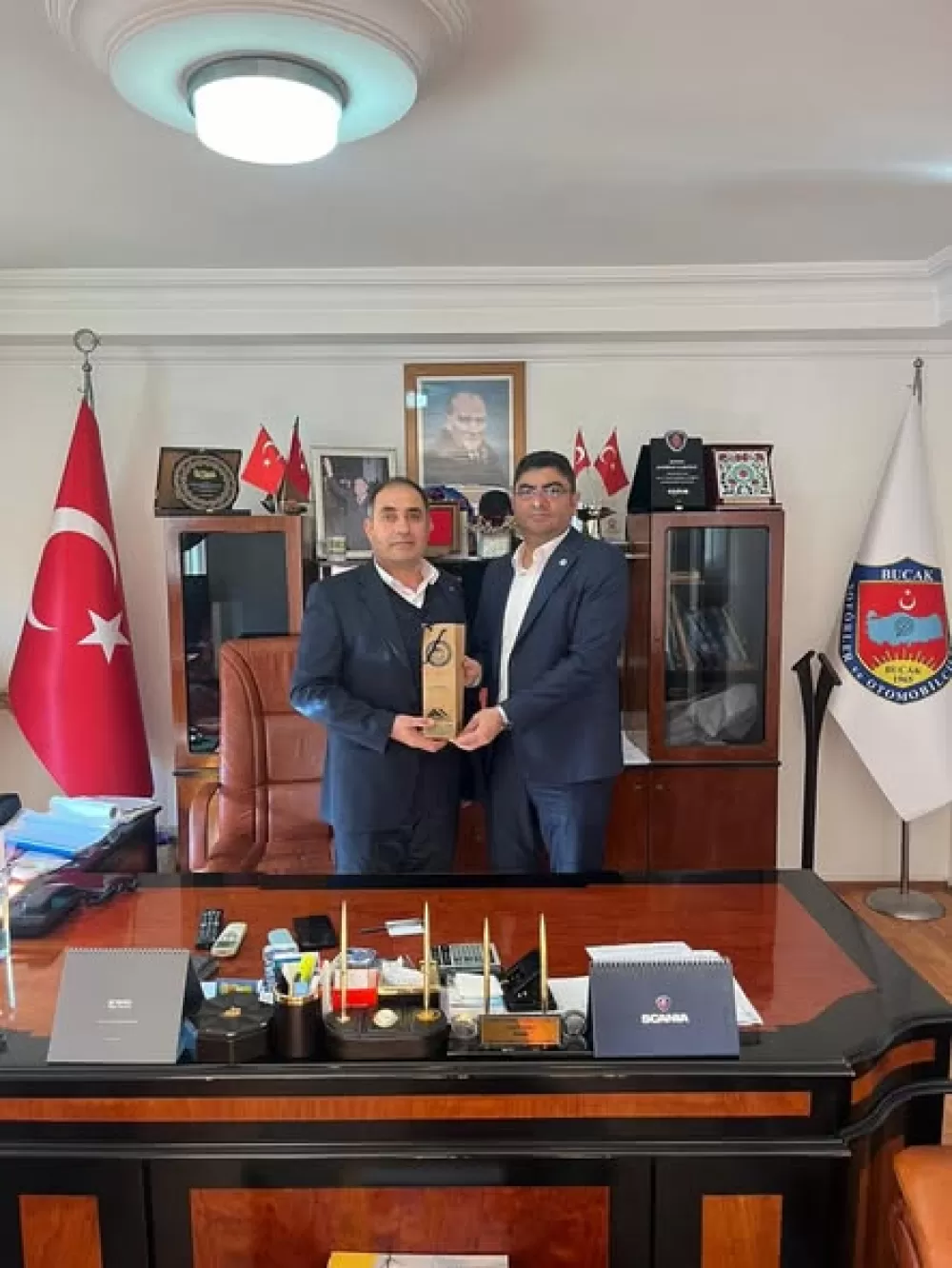 Başkan Güngör'den Başkan Mayda'ya tebrik ziyareti