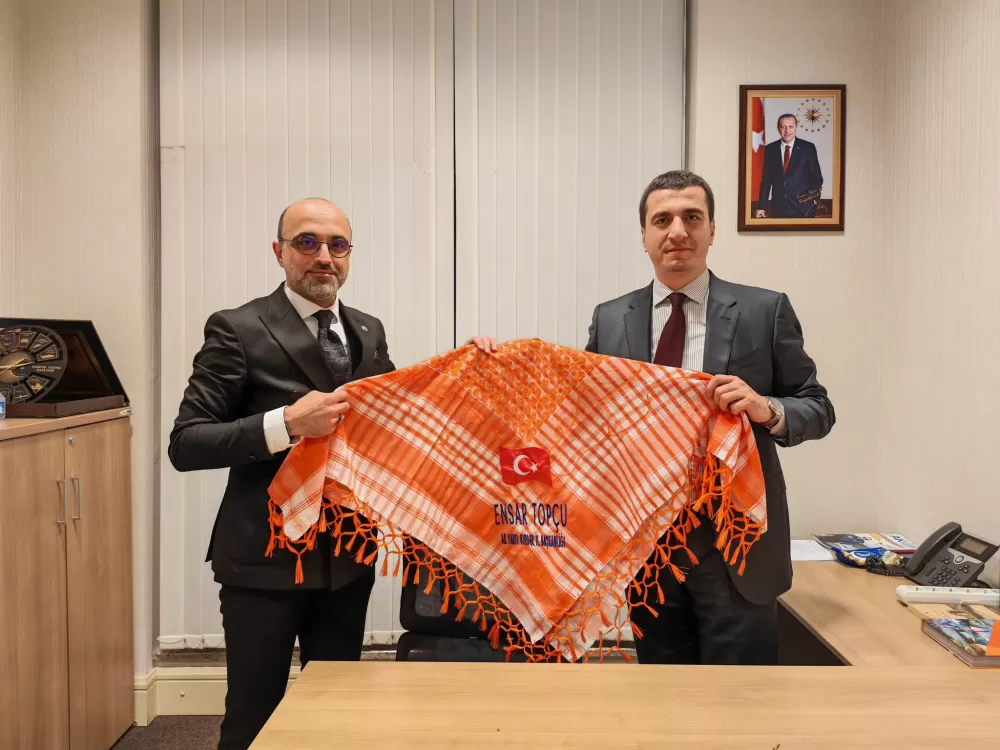 AK Parti Genel Merkezi'nde yörük rüzgarı! Burdur'dan anlamlı hediye