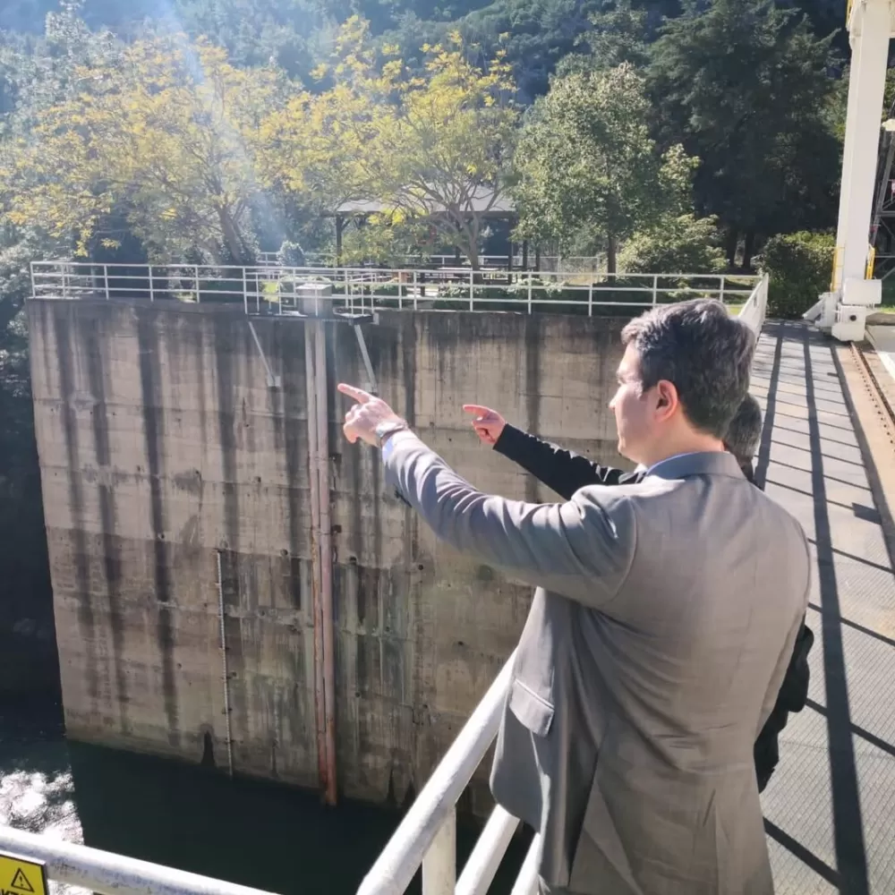 Kaymakam Kuruca’dan Karacaören HES’e iade-i ziyaret