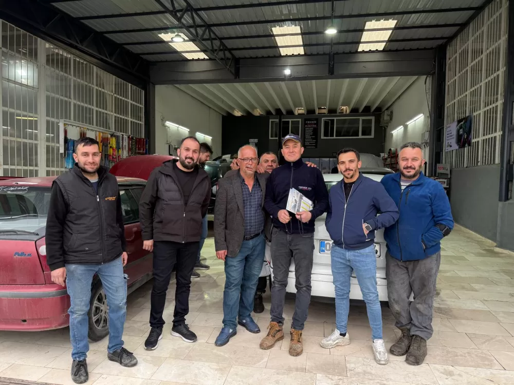 Sadece sandıkta değil, her gün yanınızda Mehmet Çetin sahaya indi