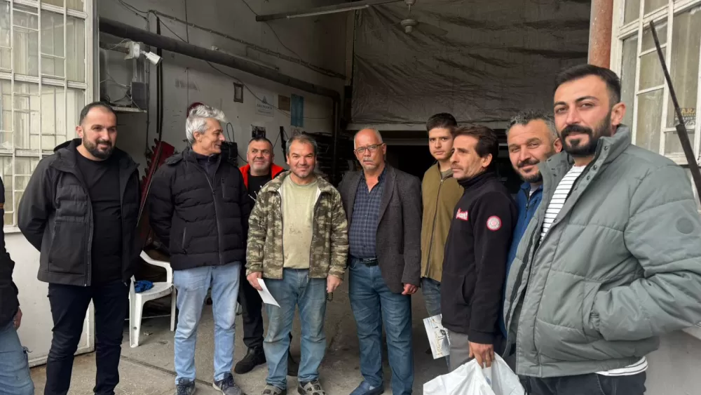 Sadece sandıkta değil, her gün yanınızda Mehmet Çetin sahaya indi