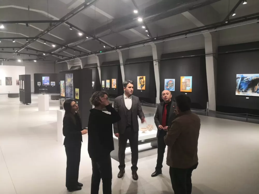 Bucak’a modern kütüphane için Antalya modeli Heyet Dokumapark’ı inceledi