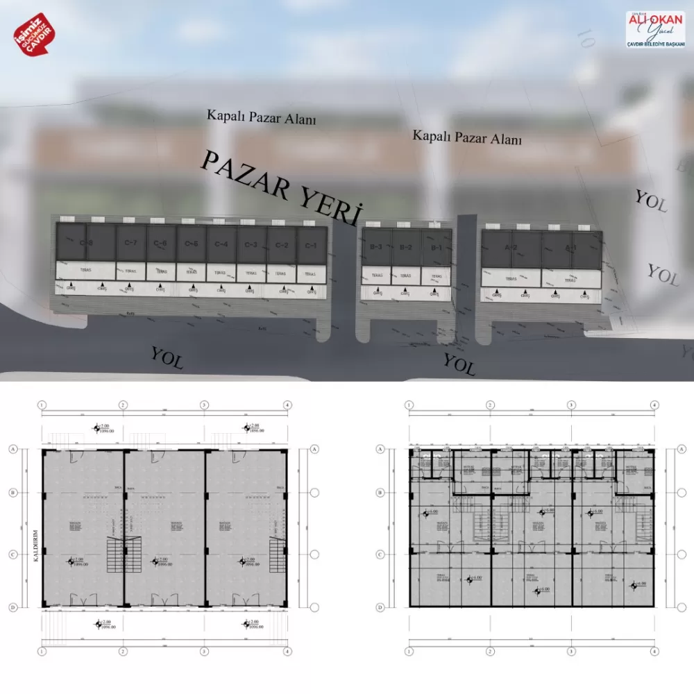 Çavdır Belediyesi ihaleyi duyurdu! Dükkanlar kiralanıyor