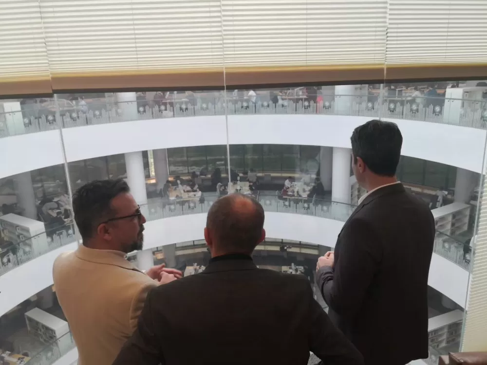 Bucak’a modern kütüphane için Antalya modeli Heyet Dokumapark’ı inceledi