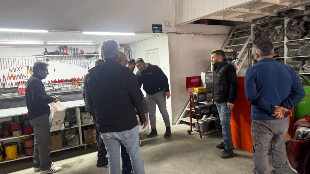 Sadece sandıkta değil, her gün yanınızda Mehmet Çetin sahaya indi