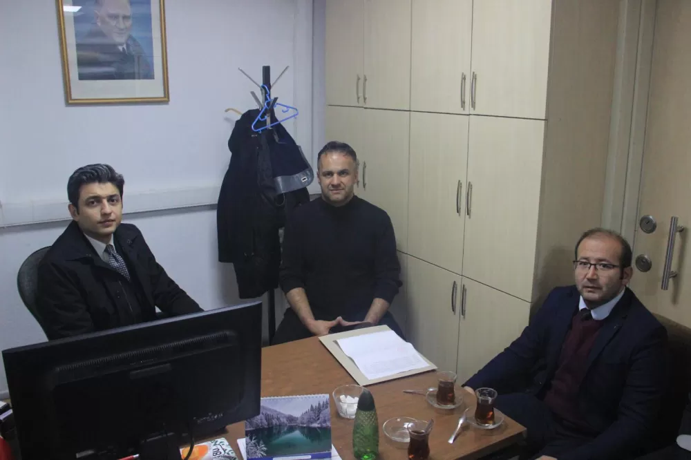 Kaymakam Deveci esnaf muhtarlarla sahada buluştu