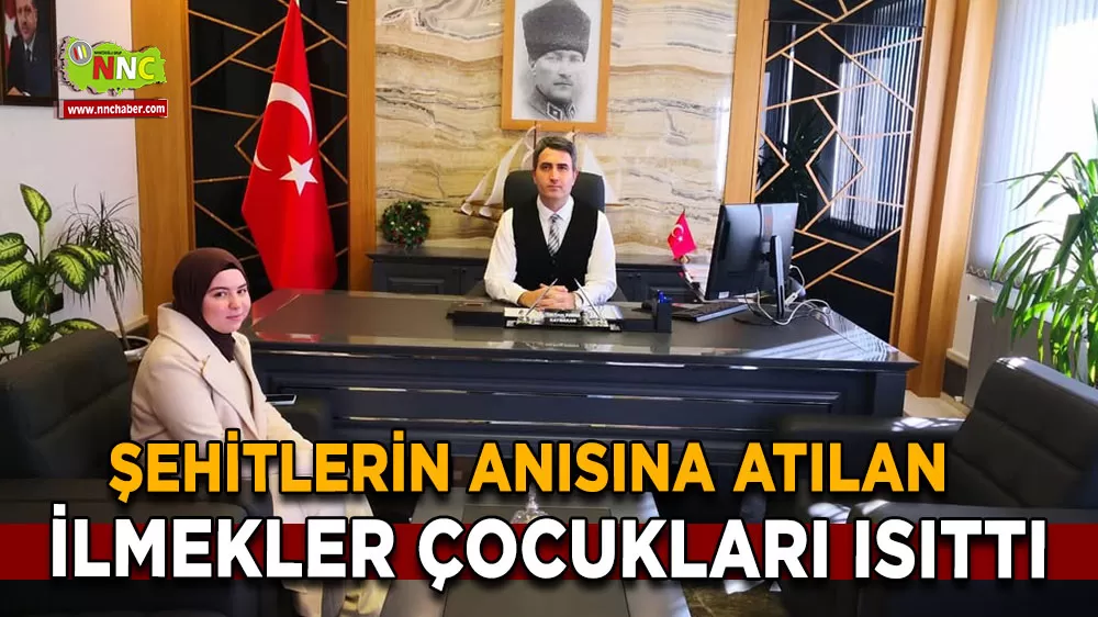 Şehitlerin anısına atılan ilmekler çocukları ısıttı