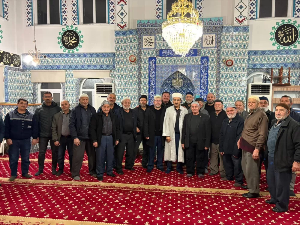 Yassıgüme Köyünde Ramazan sofrası Müftü Çelik vatandaşlarla buluştu