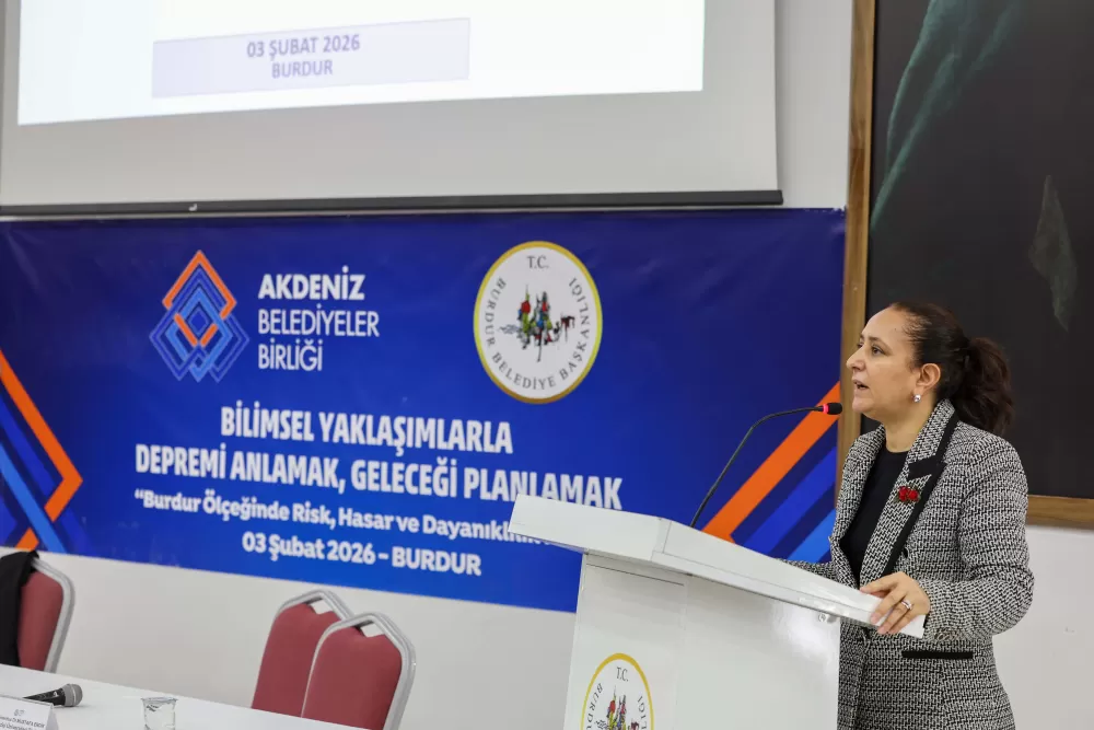 Akdeniz Belediyeler Birliği'nden Burdur'da deprem mesaisi