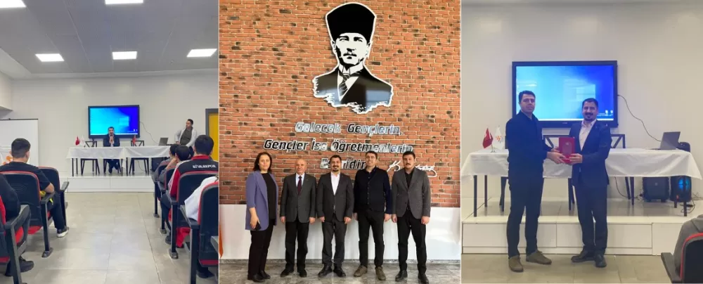 Gazeteci Hakan Bakar genç iletişimcilerle deneyimlerini paylaştı