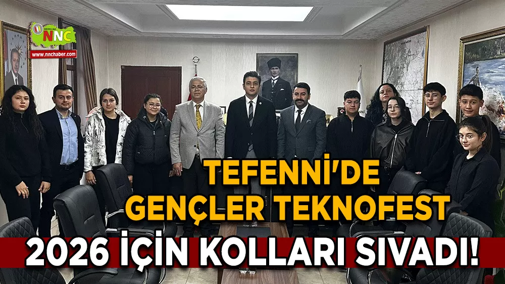 Tefenni'de gençler TEKNOFEST 2026 için kolları sıvadı!