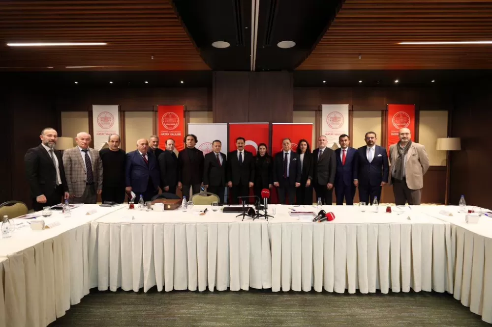 KGK, depremin yıldönümünde Hatay’da Vali Masatlı çalışmaları aktardı