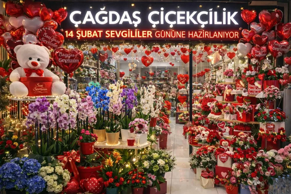 Çağdaş Çiçekçilik’ten 14 Şubat’a özel dev koleksiyon!
