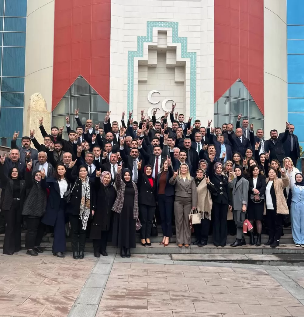 MHP Burdur'dan 57. yıl dönümünde genel merkez çıkarması