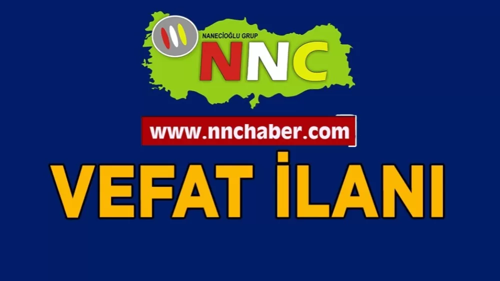 Yeşilova Vefat Aysel Sadak