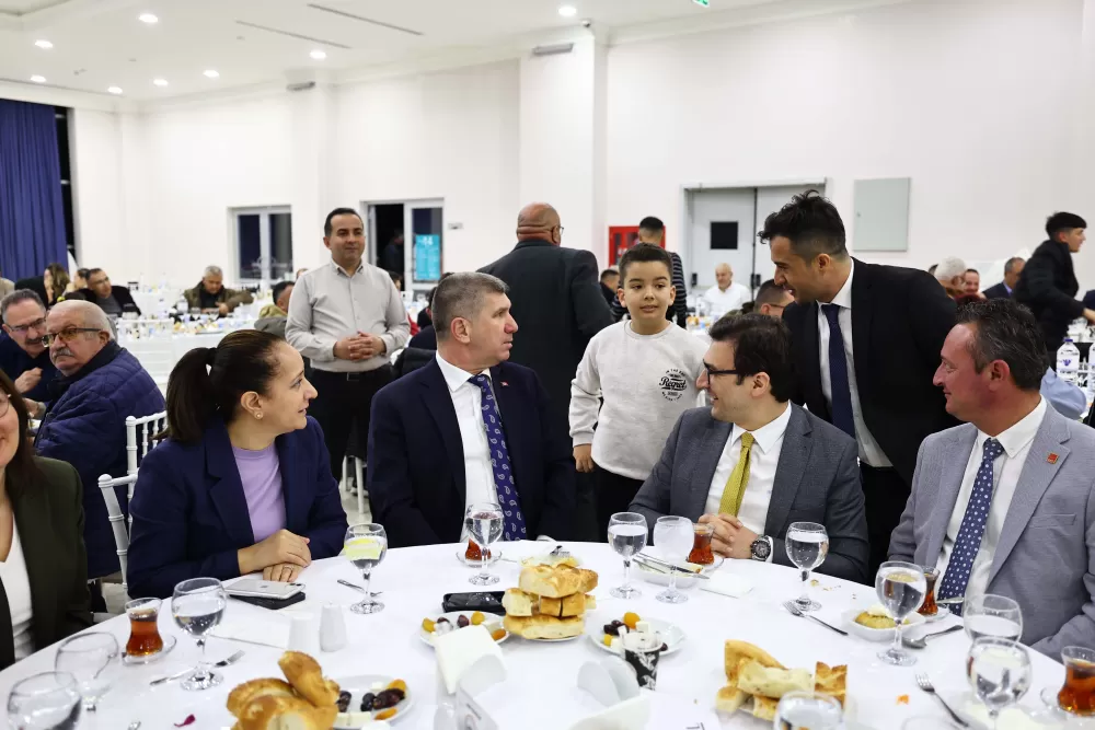 Burdur’da protokol gönül sofrasında buluştu