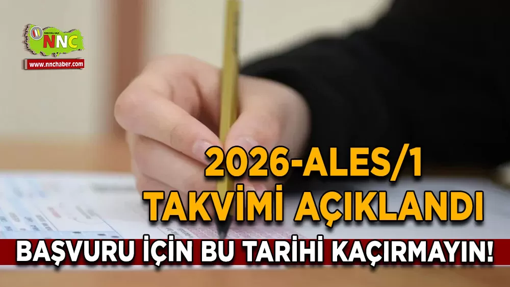2026-ALES/1 Başvuru Süreci Başladı: Son Gün 2 Nisan