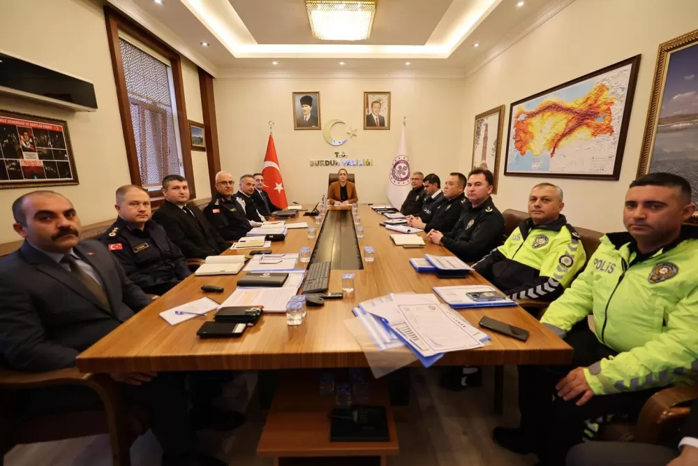 Burdur’da genişletilmiş asayiş toplantısı gerçekleştirildi