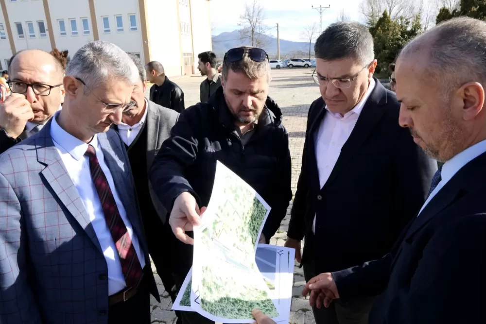 MAKÜ Rektörü Dalgar’dan Gölhisar çıkartması Yeni bina projesinde inceleme