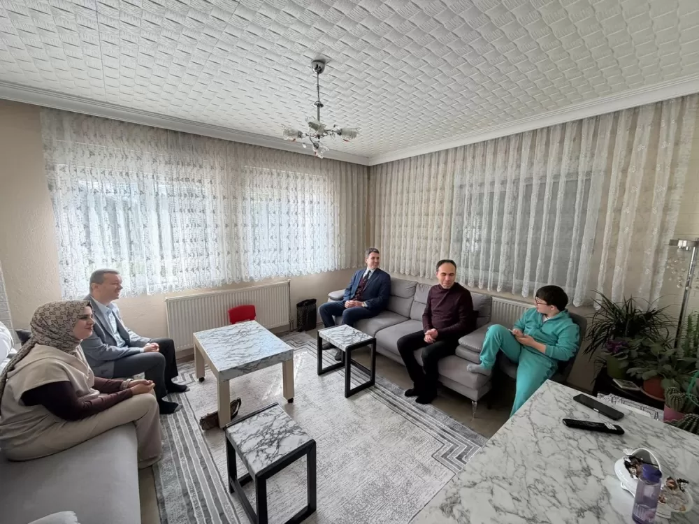 Bucak Kaymakamı Can Kazım Kuruca'dan anlamlı ziyaret