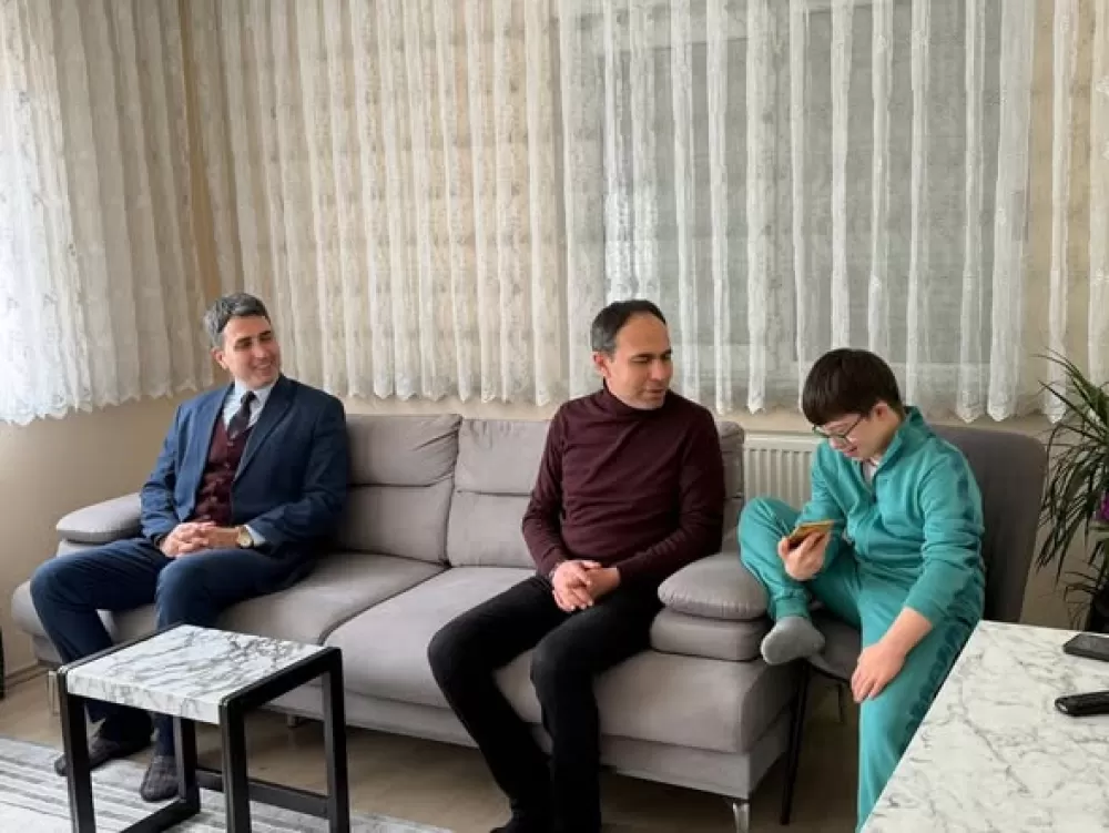 Bucak Kaymakamı Can Kazım Kuruca'dan anlamlı ziyaret