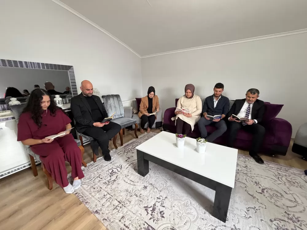 Kaymakam Kuruca’dan 'Bir Fincan Kahve Bir Adım Gelecek' projesi kapsamında aile ziyareti