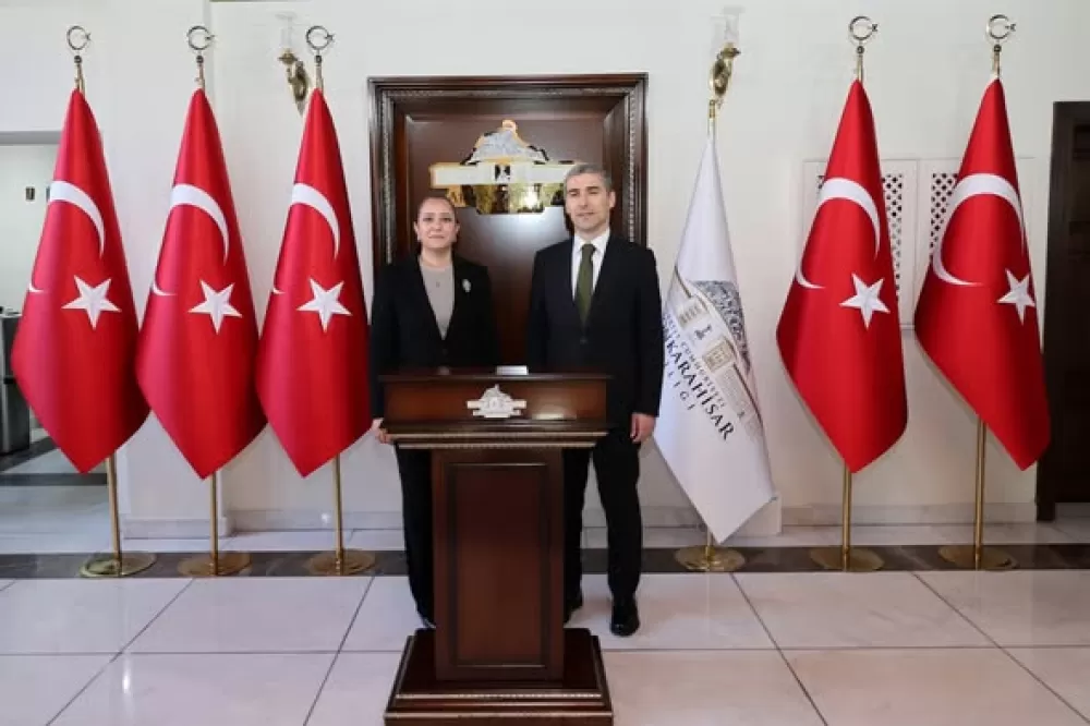 Burdur Valisi Bilgihan'dan Vali Aktaş’a hayırlı olsun ziyareti