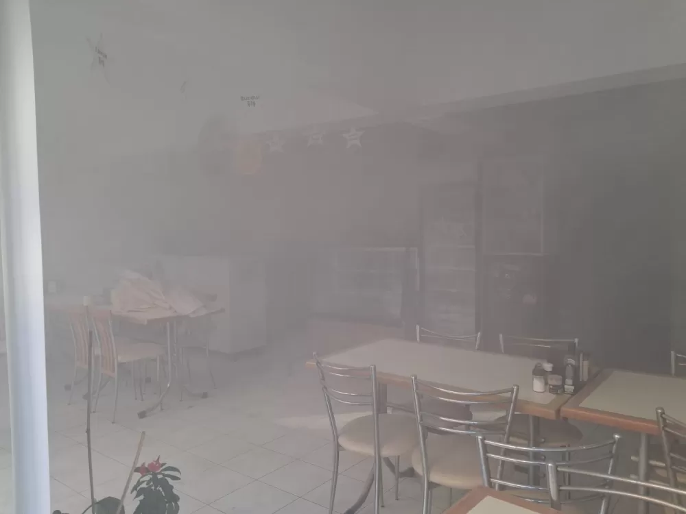 Burdur'da pide salonunda doğalgaz patlaması