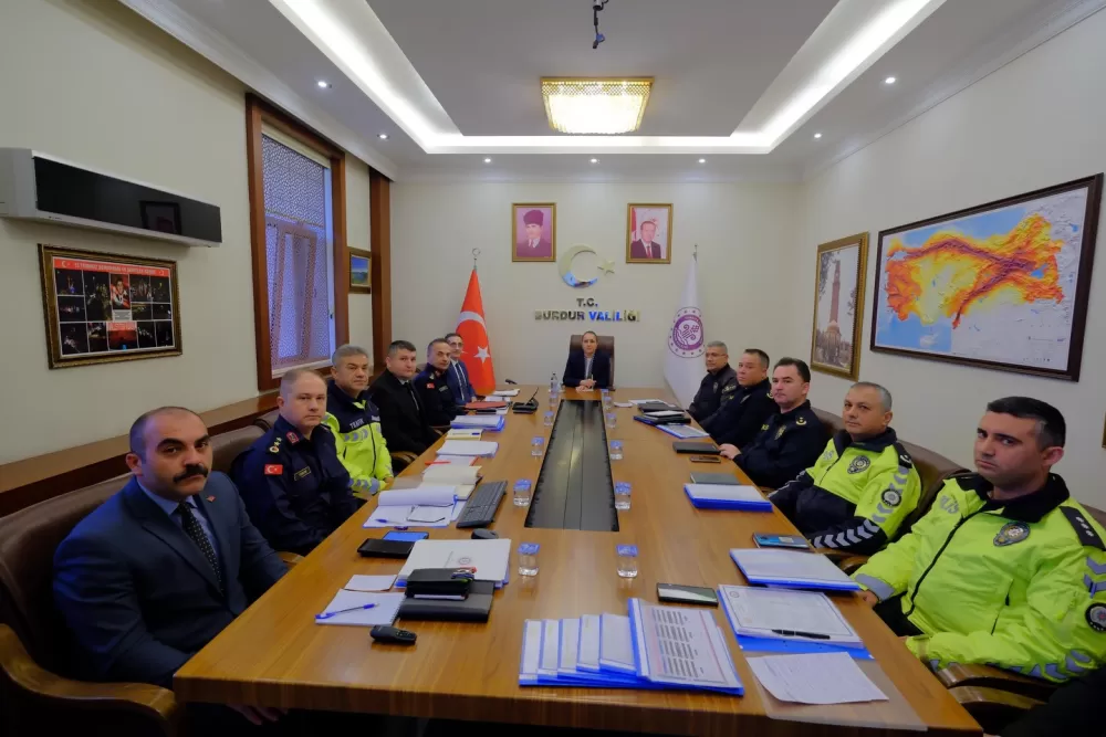 Burdur’da genişletilmiş asayiş toplantısı gerçekleştirildi