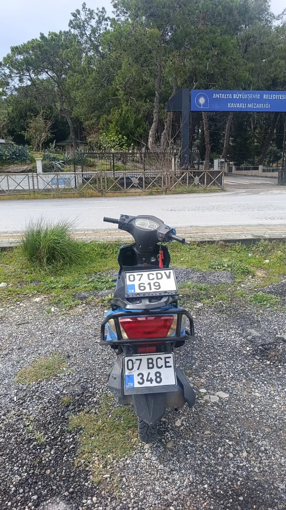 Manavgat'ta plakasını kapatan sürücüye rekor ceza 223 Bin TL'den oldu