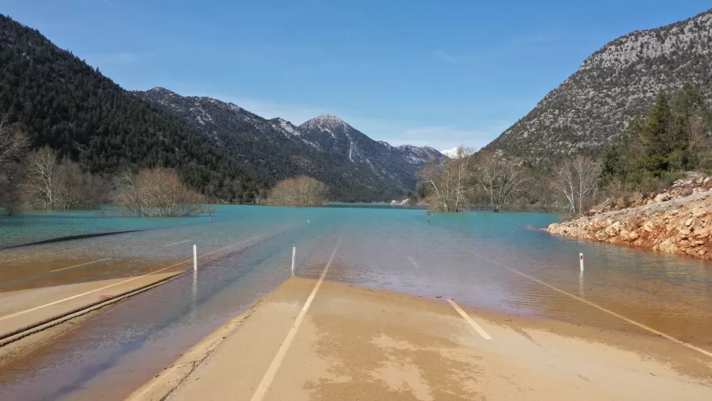 Antalya Konya karayolu sular altında! 20 gündür kapalı son durum görüntülendi
