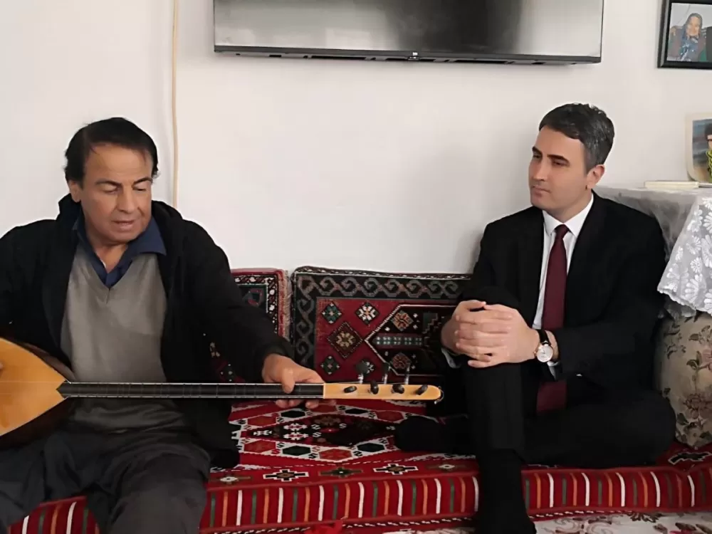 Bucak Kaymakamı Kuruca'dan Gazi Şaban Uysal'a ziyaret