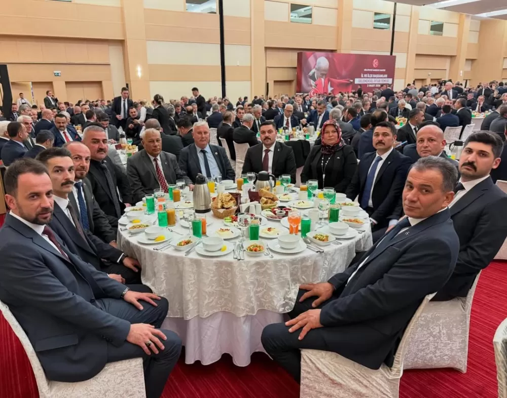 Ankara'daki iftar programı sonrası Başkan Sağar'dan açıklama