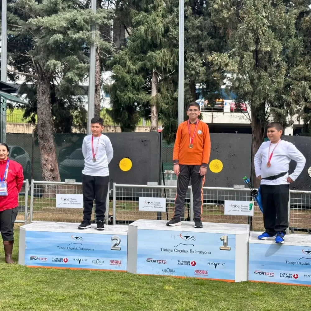 Manavgatlı okçular Antalya’da il birincisi oldu Hedef Türkiye finalleri