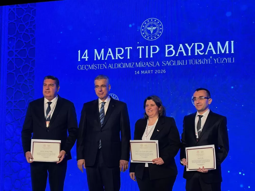 Burdur sağlık heyeti, Cumhurbaşkanı Erdoğan'ın 14 Mart Tıp Bayramı iftarına katıldı