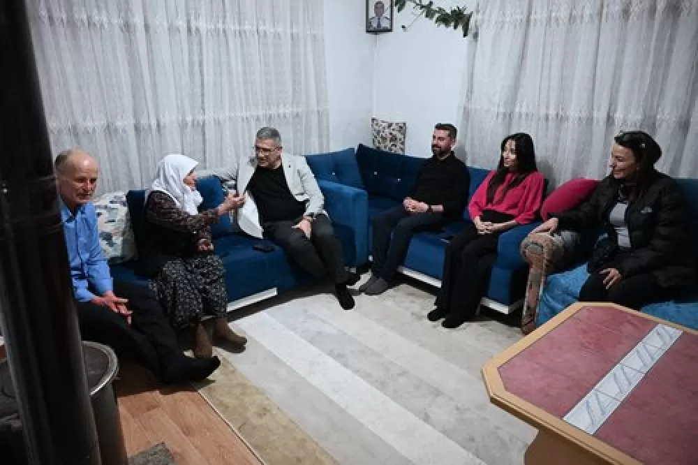 Burdur Emniyet Müdürü Ahmet Kurt'tan Şehit Ailesine Ziyaret