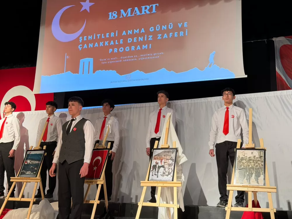 Bucak'ta 18 Mart Çanakkale Zaferi ve Şehitleri anıldı