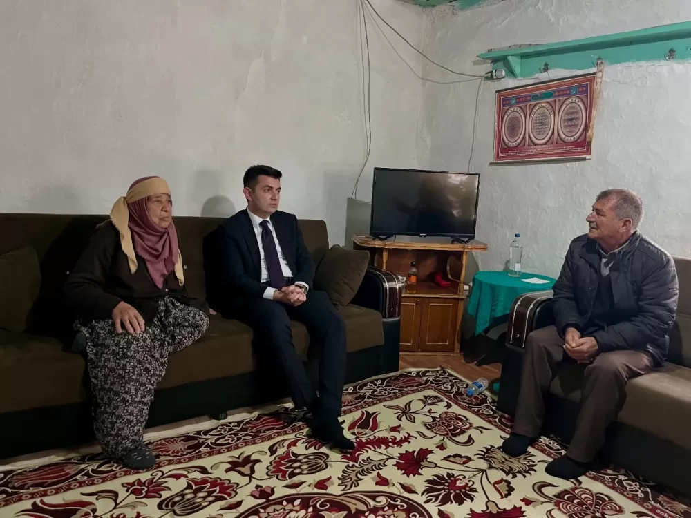 Kaymakam Çifci vatandaşlar iç içe! Hanelere konuk oldu