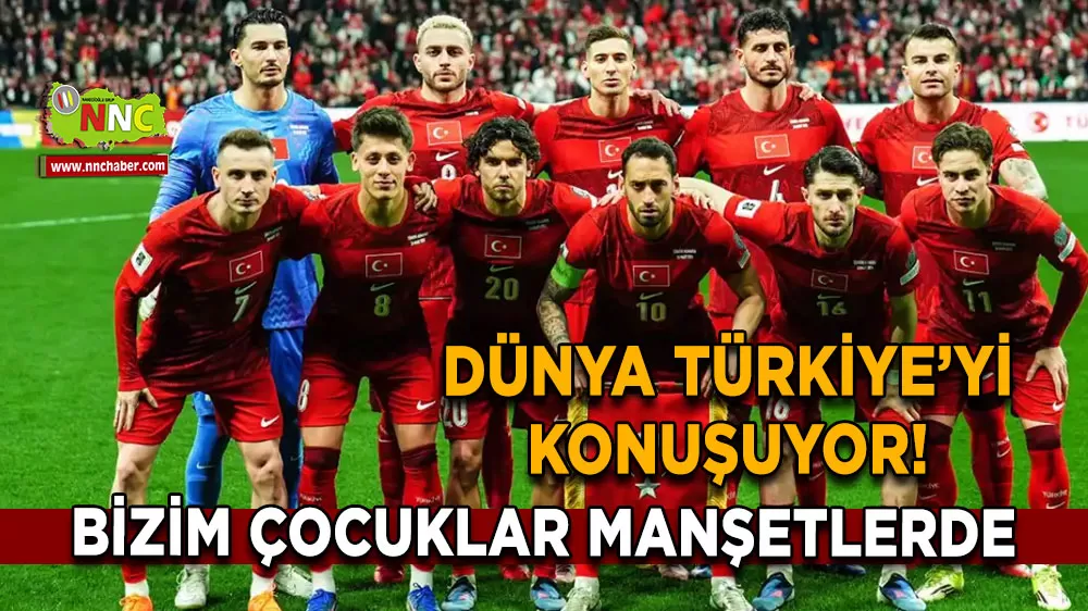 A Milli Futbol Takımı Play-Off finaline yükseldi Dünya basını Arda Güler ve Ferdi Kadıoğlu’nu konuşuyor