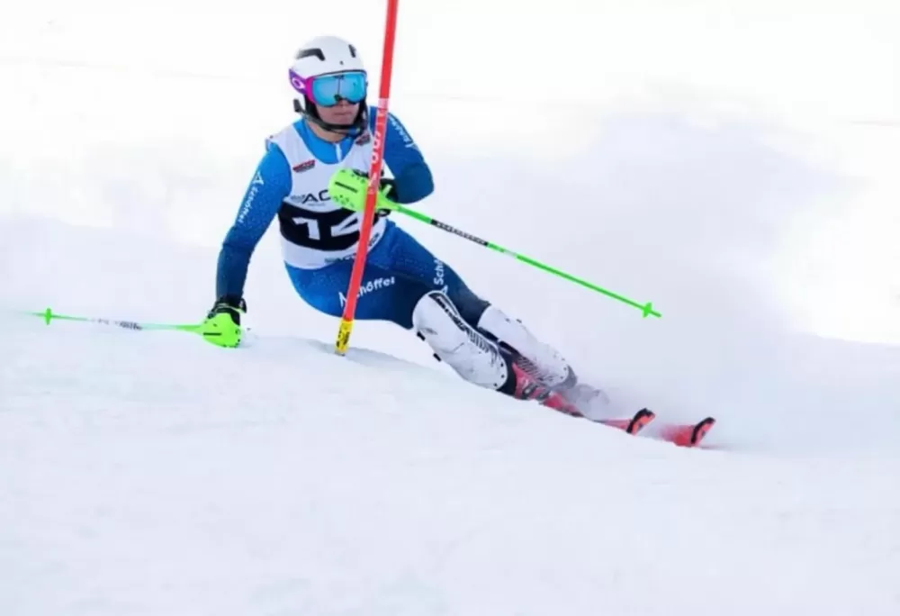 Burdurlu kayakçı Emin Başer Türkiye ikincisi oldu