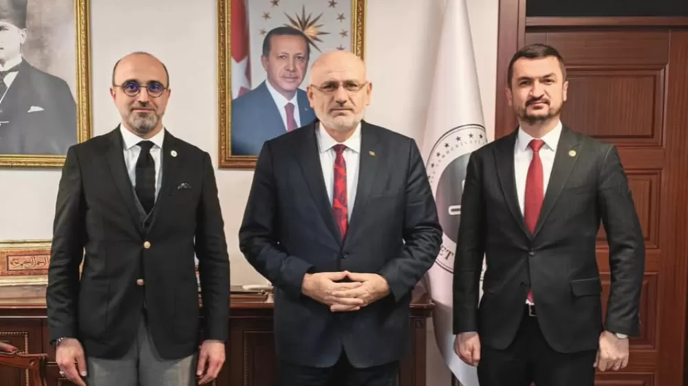 AK Parti Burdur İl Başkanı Özboyacı'dan Diyanet'e Ziyaret