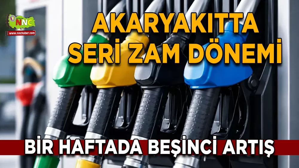 Akaryakıtta indirim kısa sürdü Benzin ve motorine yeni zam yolda