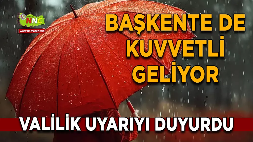 Ankara Valiliği'nden kuvvetli yağış ve kar uyarısı